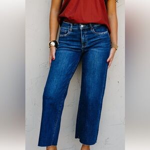 Lovervet Denim Mid Rise Wide Leg Denim size 29/9